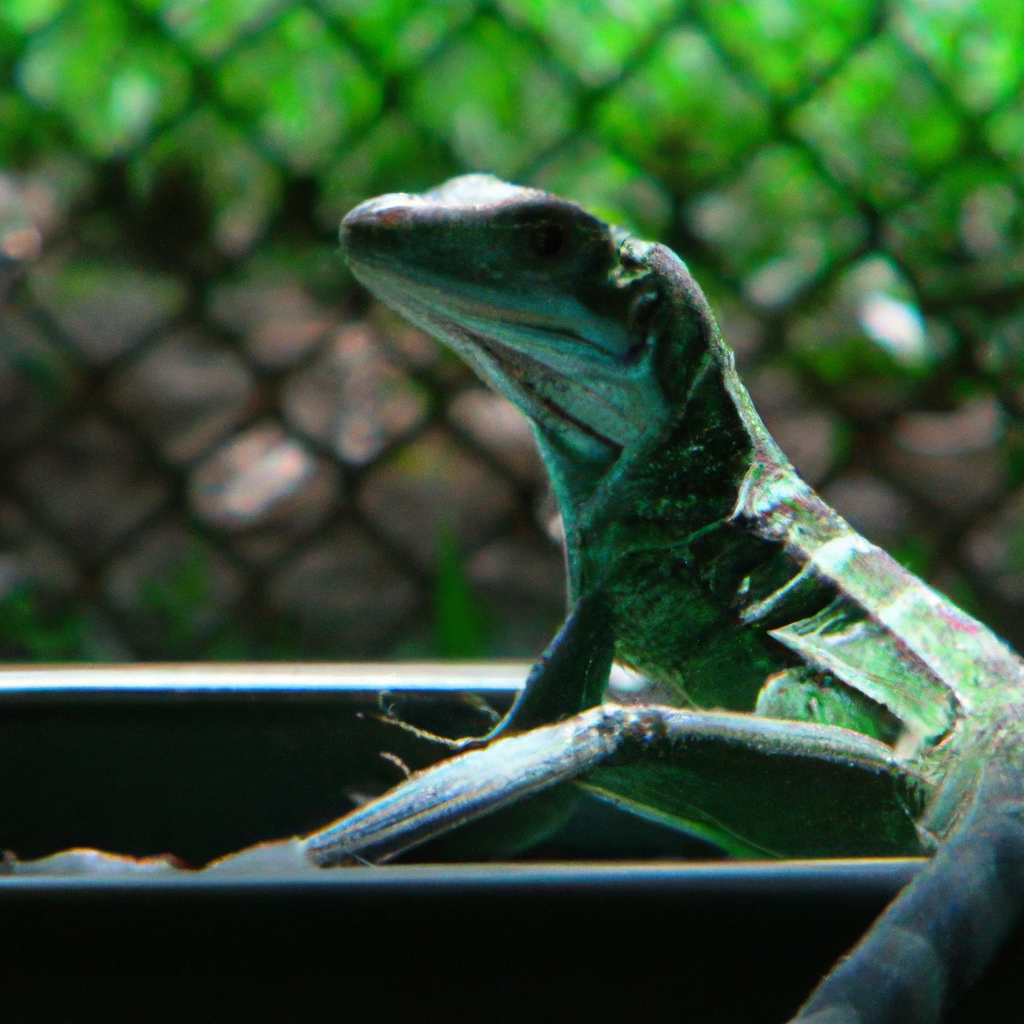 Lagartos En El Jardín